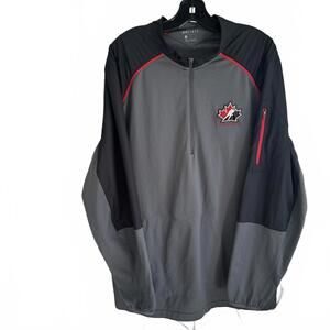 Nike Exclusive Apprel Hockey Canada Team Dri-FIT 1/4 Zip Pullover Sweatshirt -XL